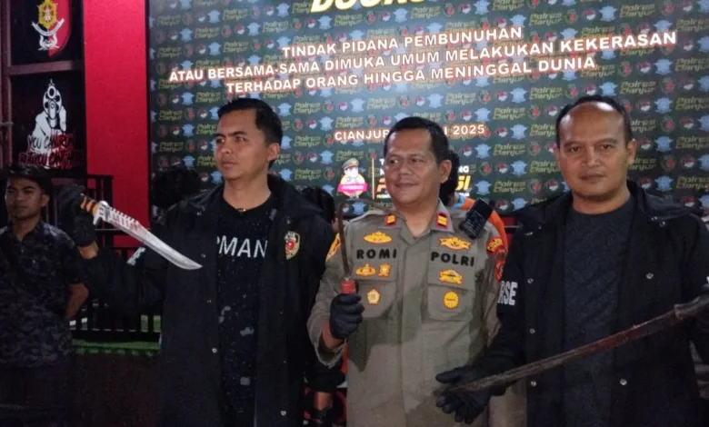 Dipicu Saling Tantang di Medsos, Konflik Antarkampung Cianjur Renggut Nyawa, Polisi Bekuk Tiga Tersangka