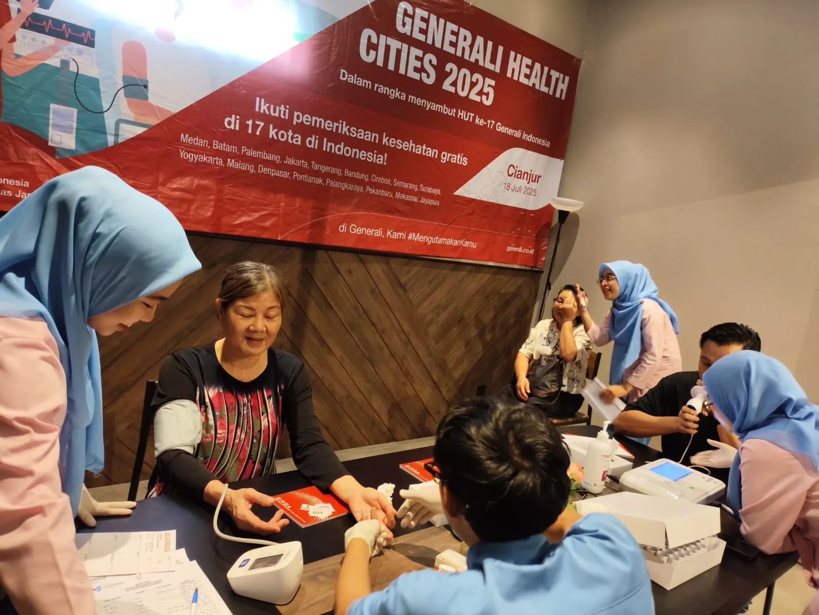Komitmen Tinggi pada Kesehatan Masyarakat Indonesia, di HUT ke-17 Generali Indonesia Gelar Generali Health Cities Hadir di 17 Kota di Nusantara