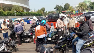 Hingga Siang Nanti, Petugas Gabungan Gelar Operasi Pajak Kendaraan di Tugu Lampu Gentur.