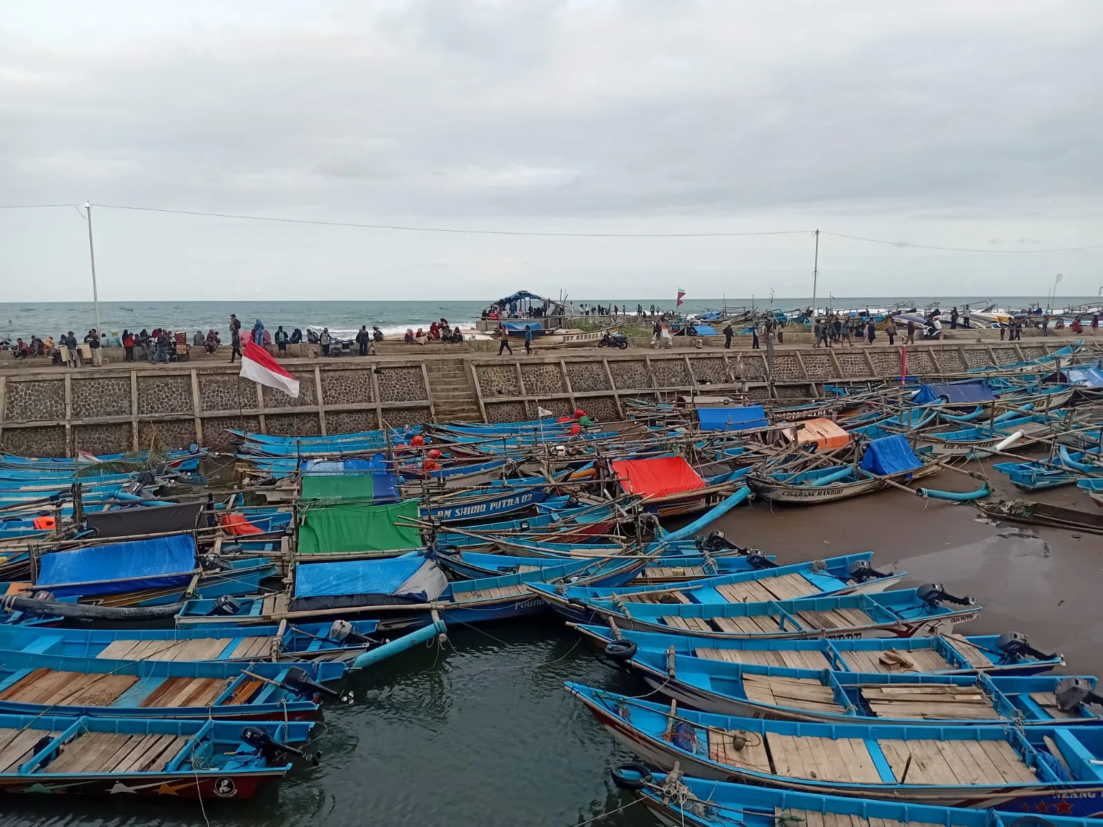 Nelayan Pantai Jayanti Keluhkan Kolam Labuh Minim Kapasitas, Ratusan Perahu Terancam Tenggelam