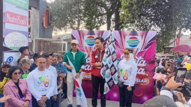 Meriah, Ribuan Warga Ikuti Fun Walk Pesta Raya pada HJC ke-348