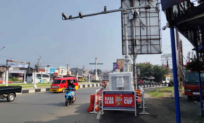ETLE portabel di Cianjur terbukti efektif menekan angka kecelakaan.