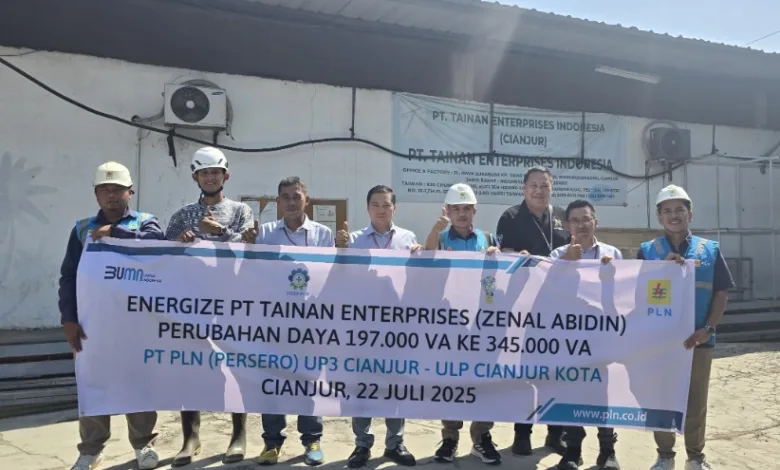 Jelang HUT RI ke-80, PLN Cianjur Dukung Industri Garmen untuk Kemajuan Ekonomi Daerah