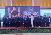 DPD Partai NasDem Cianjur melantik pengurus baru pada Sabtu (26/07/2025). Dengan konsolidasi internal, NasDem menargetkan perolehan 10 kursi DPRD Cianjur pada Pemilu 2029.