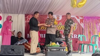 Polsek Cugenang Peringati HUT Bhayangkara ke-79, Kompol Usep Nurdin Polri Harus Semakin Dekat dengan Masyarakat