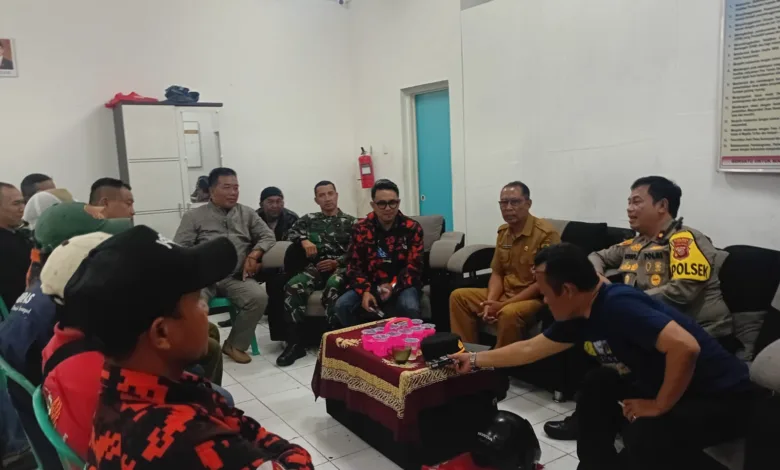 Dicatut Nama, PP PAC Cugenang Lakukan Audensi Tolak Transaksi Pinjaman di Desa Sarampad