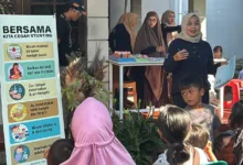Tekan Angka Stunting, Puskesmas Sukanagalih Kolaborasi Bareng Yayasan Usaha Mulia Konsisten Jalankan 'SAYUR KEPITING'