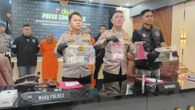 Polres Cianjur Tangkap Pelaku Pencurian Emas Senilai Rp 165 Juta di Sindangbarang