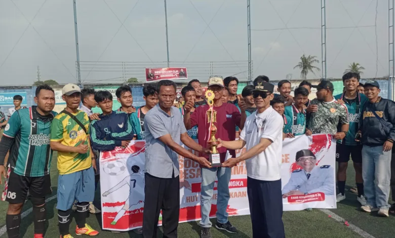 RW 04 Pertahankan Gelar Juara di Kades Cup Edisi HUT RI ke-80 Desa Sukamaju