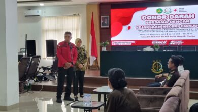 Sambut Hari Lahir Kejaksaan RI ke-80, Kejari Cianjur Adakan Donor Darah