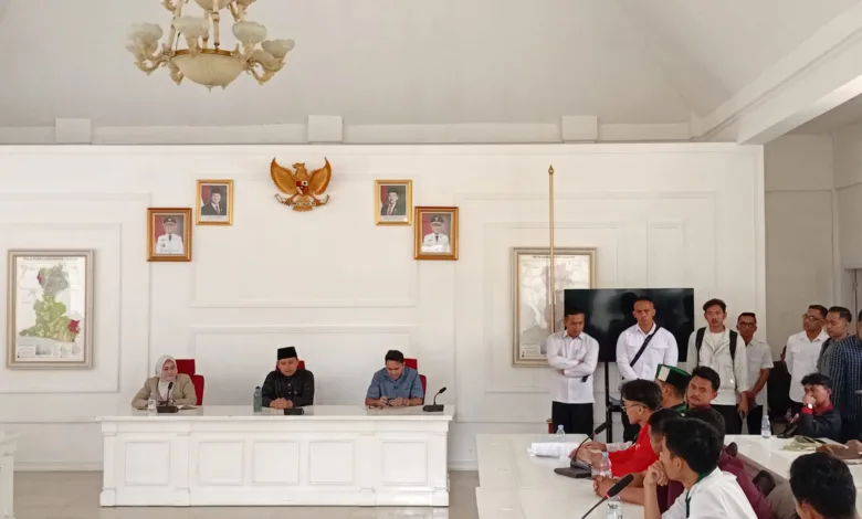Aliansi Cipayung Plus Gelar Audiensi, Mahasiswa Nyatakan Mosi Tak Percaya pada Pemerintah Cianjur