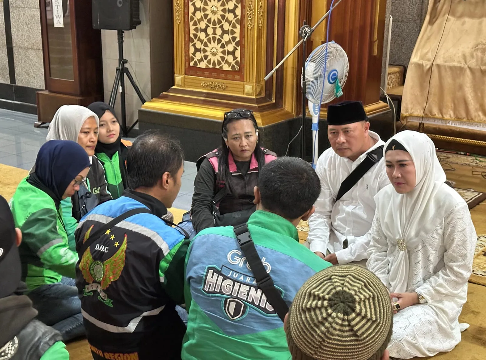 Ketua DPRD Cianjur Metty Triantika Hadiri Doa Bersama, Apresiasi Sikap Solidaritas Ojol