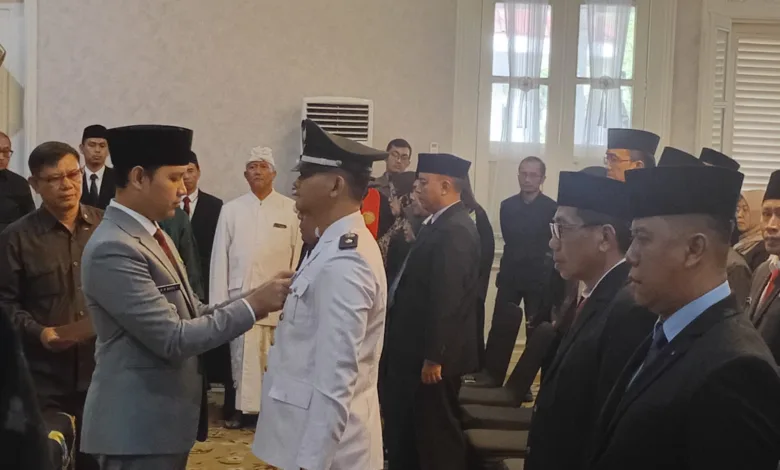 Bupati Cianjur Lantik 58 Pejabat Struktural, Tekankan Integritas Layanan Publik: HP Wajib Aktif 24 Jam