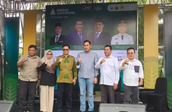 Kemendes PDTT membuka rangkaian kegiatan Cipanas Farmers Market melalui acara Mimbar Sarasehan dan Festival Ngopi Tani di Cianjur.