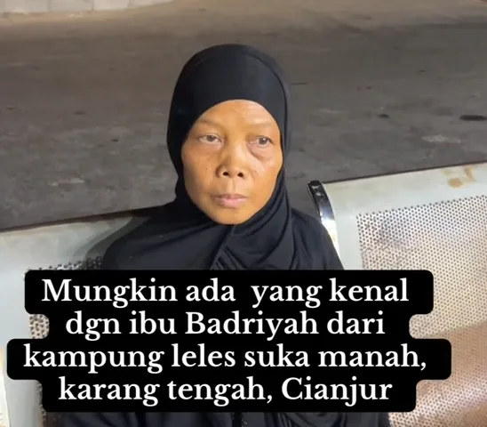 Pilu! Ibu Badriyah, PMI asal Cianjur, diduga terlantar di Jeddah.