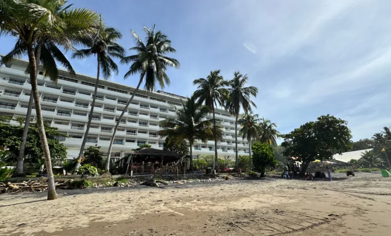 SIAP SAMBUT NATARU: Grand Inna Samudra Beach Hotel (GISBH) berdiri megah di tepi pantai Palabuhan Ratu, Kabupaten Sukabumi