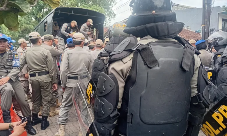 Suasana Memanas, Tujuh Orang Alami Luka Saat Eksekusi Pasar Bomero Cianjur