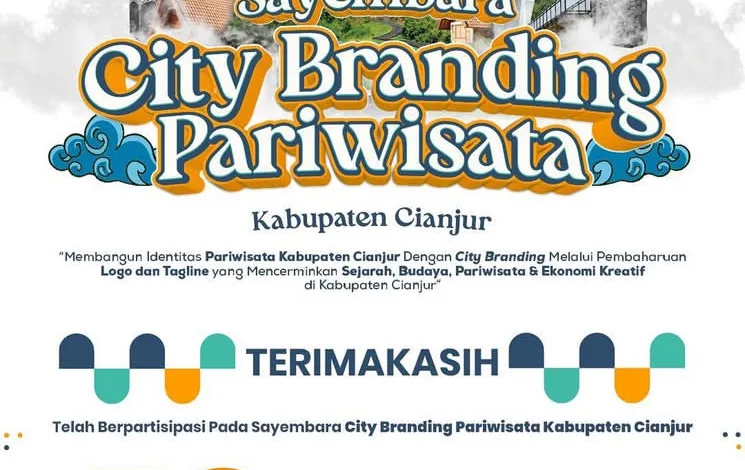 58 Desain Masuk Tahap Seleksi City Branding Cianjur