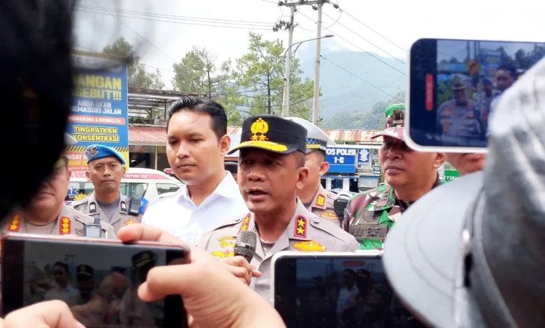 Kapolda Jabar Soroti Empat Titik Kerawanan Jalur Jelang Nataru di Cianjur: Layani Sesuai SOP