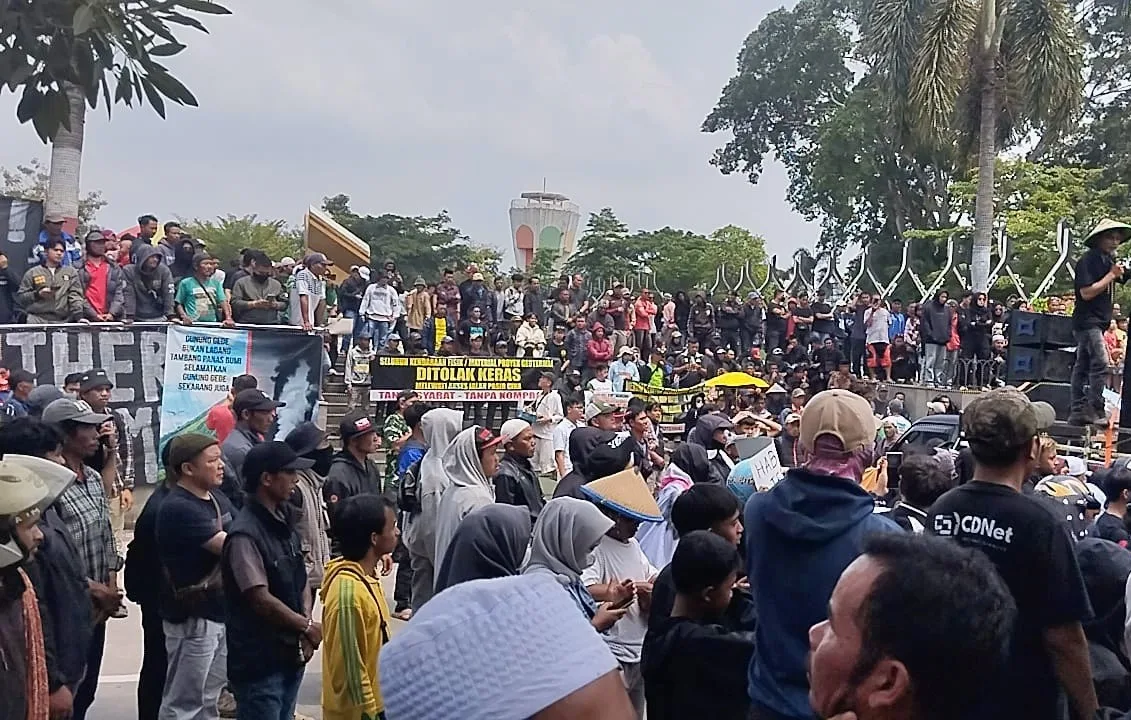 Tagih Janji Saat Kampanye, Ribuan Warga Desak Bupati Cianjur Konsisten Tolak Proyek Geothermal: Tanpa Syarat Kompromi