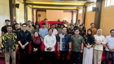 Suasana Roadshow menuju Muscab VII BPC HIPMI Cianjur di Aula Pascasarjana Universitas Suryakancana (Unsur), Selasa (9/12).