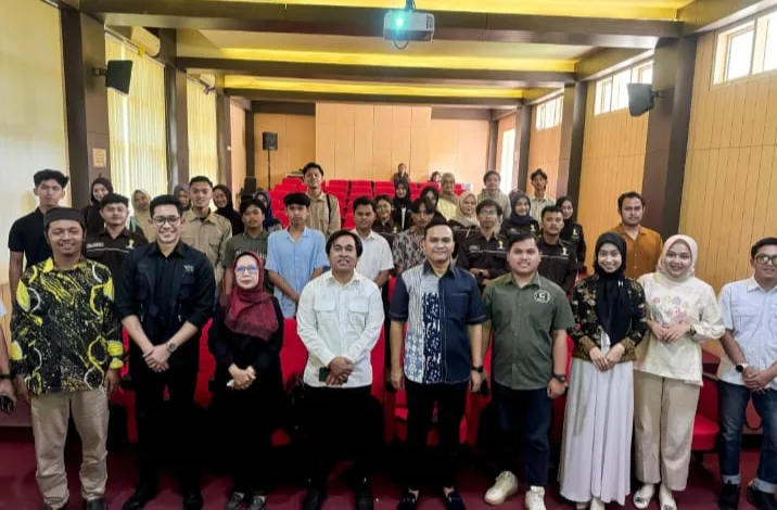 Suasana Roadshow menuju Muscab VII BPC HIPMI Cianjur di Aula Pascasarjana Universitas Suryakancana (Unsur), Selasa (9/12).