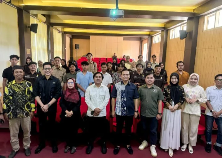 Suasana Roadshow menuju Muscab VII BPC HIPMI Cianjur di Aula Pascasarjana Universitas Suryakancana (Unsur), Selasa (9/12).