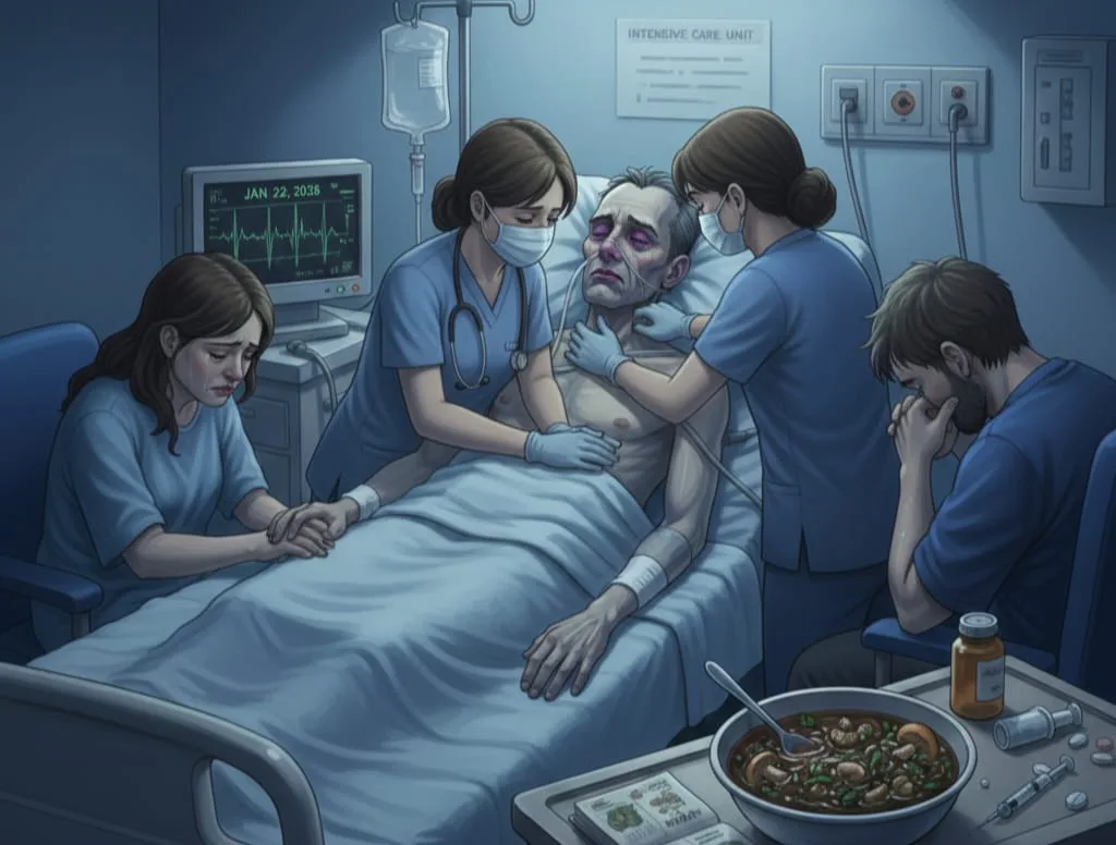 Seorang lansia asal Kecamatan Cikalongkulon meninggal dunia akibat keracunan jamur liar setelah sempat dirawat intensif di ruang ICU.