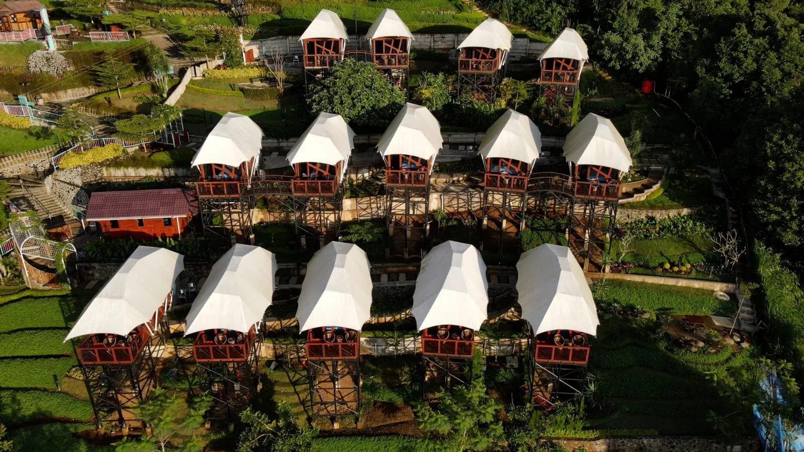 Penginapan Wisata Alam Sevillage Puncak tetap ramai peminat selama long weekend Januari 2026. Foto: Dok Wisata Alam Sevillage