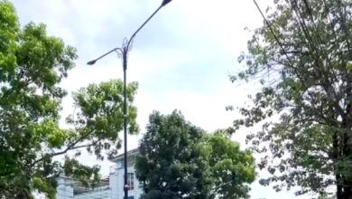 PJU di Jalan KH. Abdullah bin Nuh. Foto: Istimewa