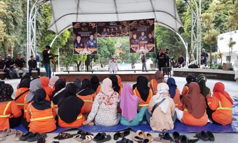 DPC FBI Cianjur Ajak Pahlawan Adipura Makan Bersama, Soroti Kesejahteraan Petugas Kebersihan