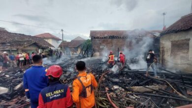Rumah Buruh Serabutan di Cibeber Ludes Terbakar, Kerugian Capai Puluhan Juta