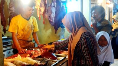 Jelang Lebaran, Harga Daging Sapi di Pasar Cipanas Tembus Rp 170 Ribu Per kilo