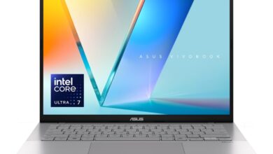 ampilan elegan ASUS Vivobook S14 (S3407) yang hadir sebagai salah satu pilihan laptop bertenaga untuk menunjang produktivitas.