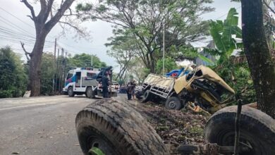 Tabrakan Dua Truk di Cugenang Cianjur, Sopir Tewas Satu Penumpang Luka