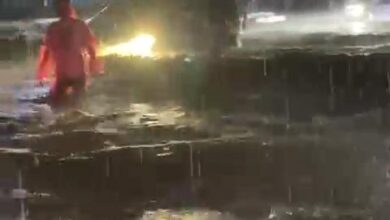 Volume Air 'Badag' Drainase 'Leutik', Jalan Raya Cibeber Cijeblog Jadi Langganan Banjir