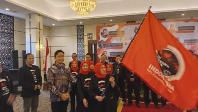Bupati Cianjur, dr. Mohammad Wahyu Ferdian melantik pengurus Best Lawyer Club Indonesia (BLCI) Kabupaten Cianjur di Hotel Gino Feruci, Jumat (17/4/2026). Foto: Fauzi/ Cianjurupdate