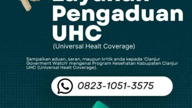 CGW membuka posko pengaduan UHC di Cianjur. Foto: Istimewa