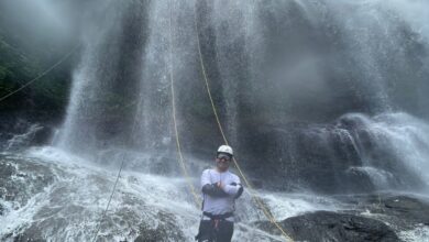 Curug Cikondang tawarkan keindahan alam sekaligus canyoneering satu-satunya di Kabupaten Cianjur.