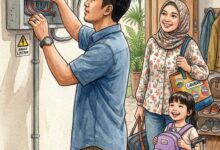 Pastikan rumah tetap aman saat ditinggal liburan. Foto: Istimewa