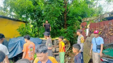 Sebuah kecelakaan lalu lintas tunggal terjadi di Jalan Raya Cibeber, Kampung Warung Tiwu, Desa Peuteuycondong, Kecamatan Cibeber, Kabupaten Cianjur, Rabu (20/5/2026) siang. Foto: Istimewa