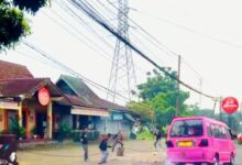 Sejumlah pelajar terlibat aksi tawuran di Jalan Raya Puncak, Desa Sukamanah, Kecamatan Cugenang, Kabupaten Cianjur, Rabu (3/6/2026) pagi. Foto: Istimewa
