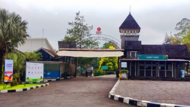 Pintu masuk 1 Kebun Raya Cibodas. Foto: Istimewa