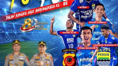 Polres Cianjur siap menggelar Fun Football Polres Cianjur X Persib Stars dalam rangka menyambut Hari Bhayangkara ke-80. Foto: Polres Cianjur
